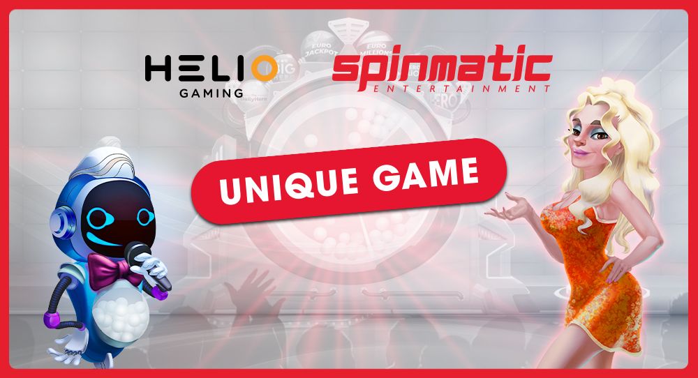 Spinmatic and Helio come together to create a unique product: a lottery and slot hybrid! | Spinmatic