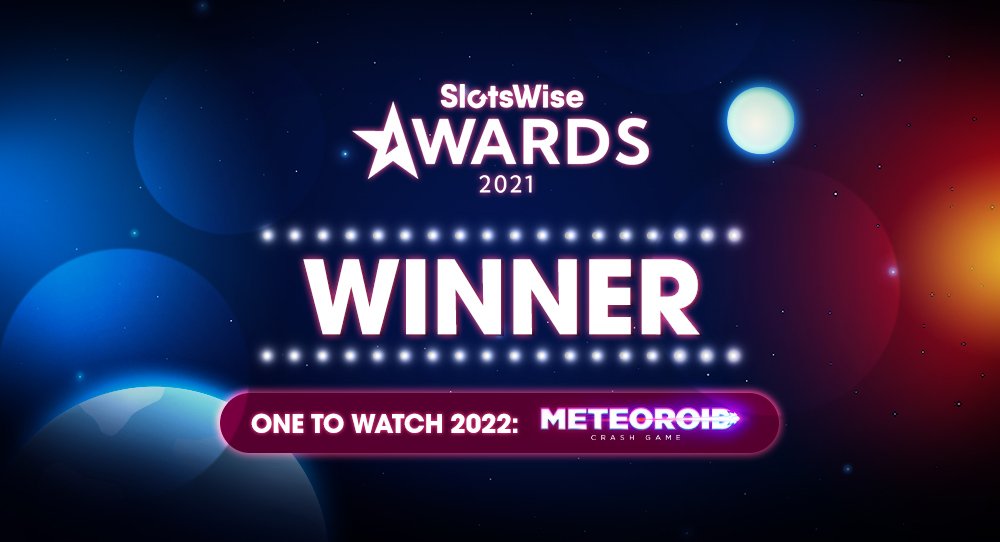 Meteoroid gana el premio One to Watch 2022 de Slotswise | Spinmatic