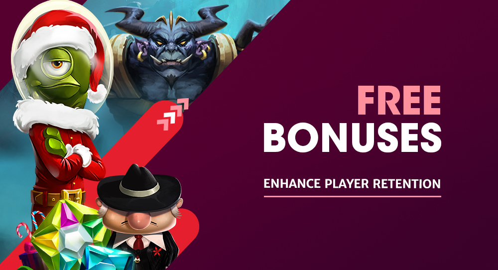 Bonos gratis: ¡Aumenta la retención de jugadores! | Spinmatic